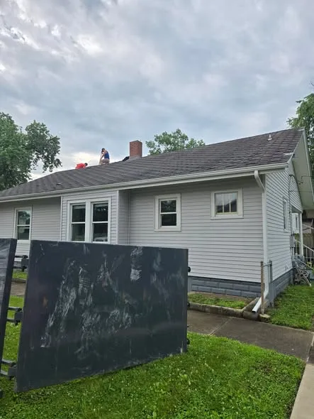 New roof and siding by A&W Construction