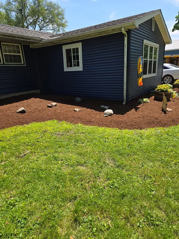 Landscaping and mulching by A&W Construction